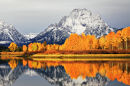 MOUNT MORAN IN THE FALL